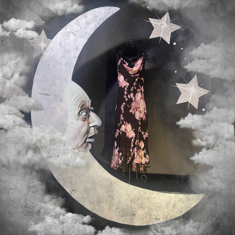 Beautiful Beaded Asymmetrical Dress